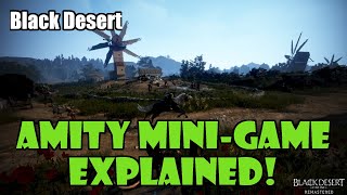 Black Desert New Player Amity Guide  Talking to NPCs for Beginners [upl. by Yatnuahc705]