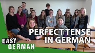 Perfect Tense in German  Super Easy German 26 [upl. by Hazard]