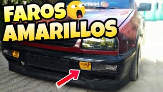 Como pintar o entintar faros y calaveras de tu auto jetta mk3 [upl. by Nahsed]