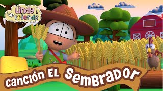 CANCION EL SEMBRADOR 🌾 🚜 Lindy and Friends Feat Miss Tani  Nueva Música Infantil Cristiana [upl. by Gnourt]