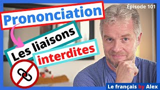 Cours de prononciation en français  10 règles de LIAISONS INTERDITES frenchcourse learnfrench [upl. by Ydnagrub394]