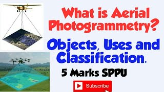 What is Aerial Photogrammetry Objects Uses and Classification of Aerial Photogrammetry [upl. by Ynohtnad]