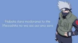 quotBlue Birdquot  ikimono  gakari LYRIC OP 3 Naruto Shippuden [upl. by Assirahc]