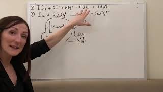 ALevel Chemistry Sodium Thiosulfate and Iodine Titrations [upl. by Lim]