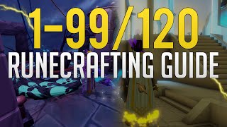 Runescape 3  199120 Runecrafting guide 2021 [upl. by Eilrac]