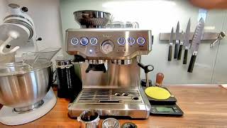 SAGE SE875 Barista Express quot Clean Mequot Tutorial [upl. by Gran623]