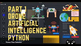 Drone AI Python 1  Learn to add Artificial Intelligence to your drone [upl. by Iamhaj]