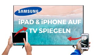 iPhone amp iPad auf Samsung TV Spiegeln [upl. by Asteria]