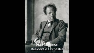 Mahler Symphony No 10 Cooke version  Jean Martinon conducts [upl. by Akoek]