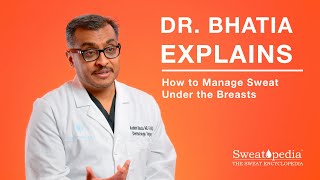 How to Control and Manage Breast Sweat  Dr Bhatia Explains [upl. by Nytsirt]