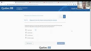 Comment remplir le test dautoévaluation sur Arrima pour savoir si vous êtes éligible au PRTQ [upl. by Arbed]