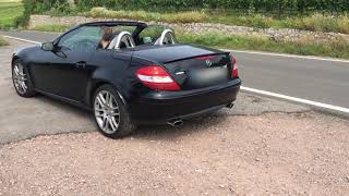 Mercedes Benz SlK 200K Sound [upl. by Gwendolin450]