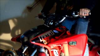 TRX450R TO 501cc first start [upl. by Anim954]