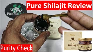 100 Pure  Upkarma Shilajit  Review  How To check Purity  Liquid Shilajit [upl. by Vargas]