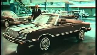 Lee Iacocca Chrysler LeBaron Commercial 1982 [upl. by Pavier590]