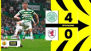 HIGHLIGHTS  Celtic 40 Raith Rovers  Jota sparks strong second half in Scottish Cup [upl. by Anibla]