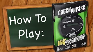 How to play Catch Phrase [upl. by Weidner]