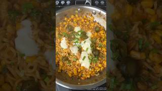 Spicy cheesy corn ramen  an easy vegetarian ramen [upl. by Zora]