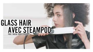 Steampod 30  Glass Hair TUTO [upl. by Ainattirb]