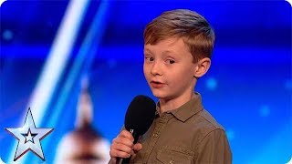 Ned Woodman ROASTS the Judges  BGT Unforgettable Auditions [upl. by Etnahsa728]