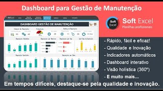 Planilha de Gestão de Manutenção em Excel [upl. by Belding]