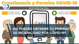 ¿Tienes covid IMSS relanza permiso para incapacidad conoce cómo tramitarlo [upl. by Modeerf772]