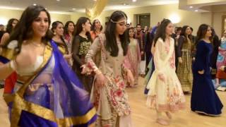 Mock Shaadi 2017 Bride Side vs Groom Side Dance [upl. by Ettelegna116]