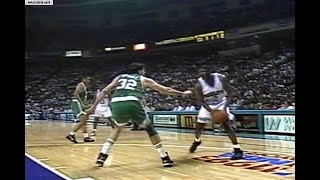 NBA On TNT  Mourning amp Johnson Battle Parish amp McHale Wild Finish 1993 Playoffs G4 [upl. by Htenywg289]