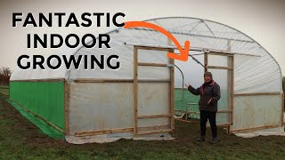 Year Round Growing Begins  Polytunnel Installation [upl. by Nabatse]