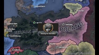 When You Get Danzig For Slovakia In HOI4 [upl. by Etiuqram738]