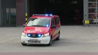 NIEUWE Commandowagen  Brandweer Antwerpen [upl. by Nevar]