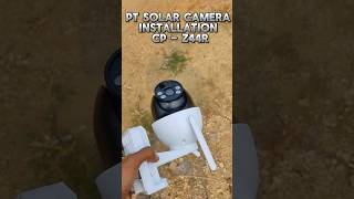 Pt Solar Camera Installation Cp  Z44R LCtechvlogging shorts [upl. by Travus707]