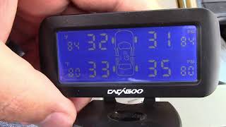 CACAGOO Tire Pressure Monitoring System Review [upl. by Ligetti]