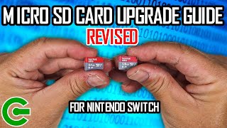 UPGRADING THE SWITCH MICRO SD CARD [upl. by Arvad]