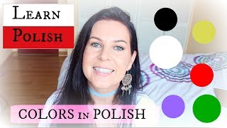 POLISH  How to say COLORS  ItsEwelina [upl. by Anderea142]