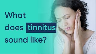 What does tinnitus sound like tinnitus noises [upl. by Elyod]