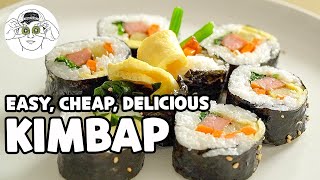 How to Make Kimbap Gimbap [upl. by Prince493]