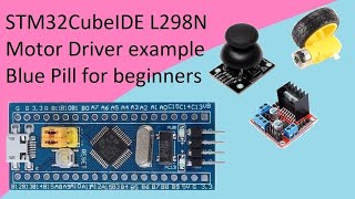 20 STM32CubeIDE L298N Motor with STM32F103C8T6 [upl. by Alice665]