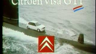 Yves Jouffroy  Citroen VISA GTI  Film Publicitaire [upl. by Mairb]