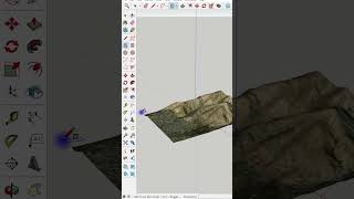 topography with sketchup  با اسکچاپ توپوگرافی درست کن sketchup topography 3dmodeling [upl. by Cressy]