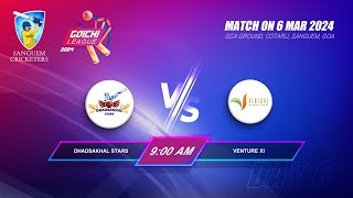 DHADSAKHAL STARS VS VENTURE XI  Goichi League 2024 [upl. by Leuqar133]