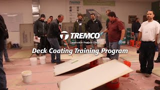 Tremcos SWRIvalidated Deck Coatings Training [upl. by Harikahs]