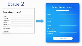Formulaire HTML amp CSS  Partie 22 [upl. by Elatsyrk]