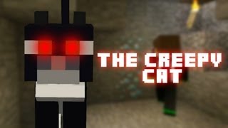 Minecraft movie  The Creepy Cat [upl. by Lattie]