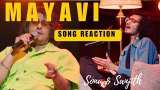 MAYAVI KANNADA SONG REACTION Video  kannada trending kannadasongs sonunigam sanjithhegde [upl. by Veleda535]