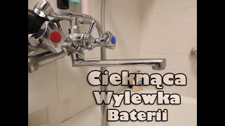 Jak samemu naprawić baterię wannową  cieknąca wylewka [upl. by Stilwell]