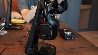 Astro Gaming A50 Wireless Headset Handson [upl. by Sirapal969]