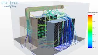 CFD Simulation of Air Flow in Data Center Server Room [upl. by Hyatt598]