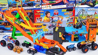 Hot Wheels Collection Unboxing Review ASMR🎢 Hot Wheels Roller Coaster Rally Playset with Car [upl. by Senskell]