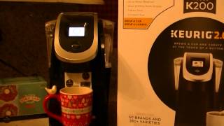 Keurig 20 Model K200 Coffeemaker Brew A Cup Or A Carafe [upl. by Ocsic595]